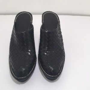 Donald J Pliner leather slip on booties size 8 1/2